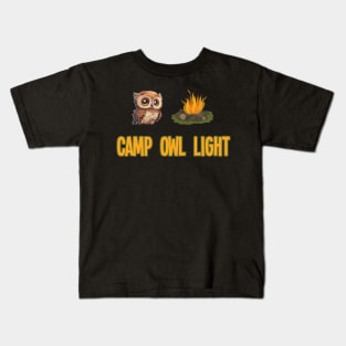 Owl Light Counselor Kids T-Shirt